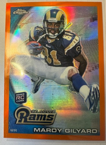Mardy Gilyard [Refractor] #C157 2010 Topps Chrome card