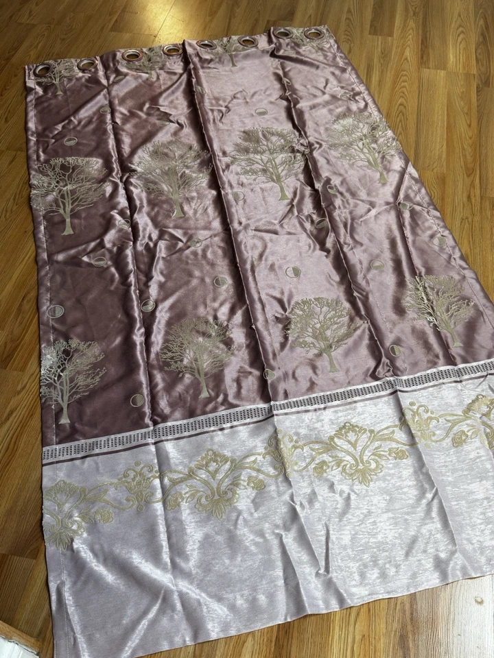 Cortina de seda Purple Haze de alta calidad Foto 3 de 3