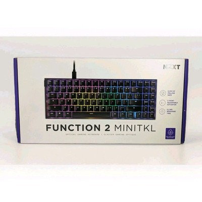 NZXT Gaming-Tastatur Function 2 MiniTKL Schwarz QWERTZ RGB NEU