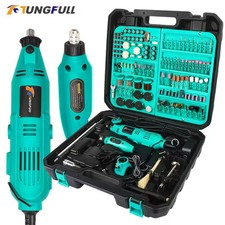 Multi-functional Tool Kit with 2 Pc Mini Rotary Die Grinder 30000 rpm 