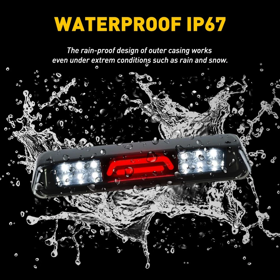 For Lobo 39356 Explorer Led 3rd Third Brake Light Ford 2004-2008 F-150 38200 Foto 2 de 4