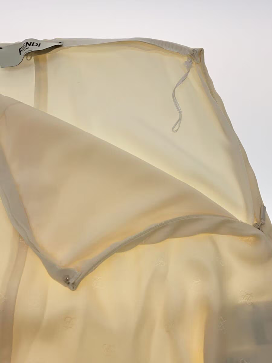 FENDI Silk Skirt Size 40 (fq7235) thumbnail 3