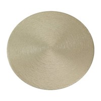 Kerzenteller Aluminium Gold Ø 14Cm Dekoteller Kerzenhalter GebüRstet Untersetzer