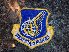 PARCHE COMANDO FUERZA AÉREA DE EE. UU.: COLOR-FUERZAS AÉREAS DEL PACÍFICO (4 DE 7)