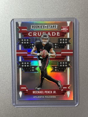Michael Penix Jr Atlanta Falcons Panini R&S NFL 2024 CRUSADE ROOKIE PRIZM