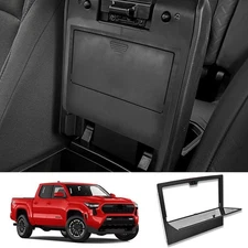 For Toyota Tacoma 2024-2025 Center Console Armrest Hidden Storage Box Organizer