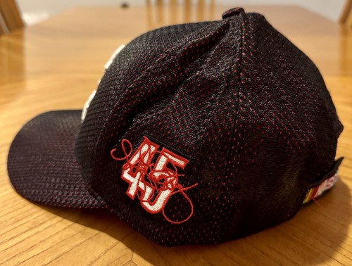 NASCAR Sprint Kyle Petty #45 Drew Pearson DP Racing Adjustable Black Red Cap Hat - Picture 2 of 5