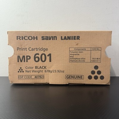 Ricoh 407823 Black Toner Cartridge MP501SPF-MP601SPF-SP5300DN-SP5310DN NEW