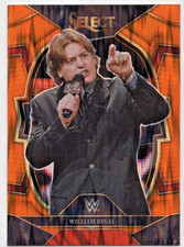 WILLIAM REGAL 2023 Panini Select WWE Orange Flash Concourse Base Prizm #99