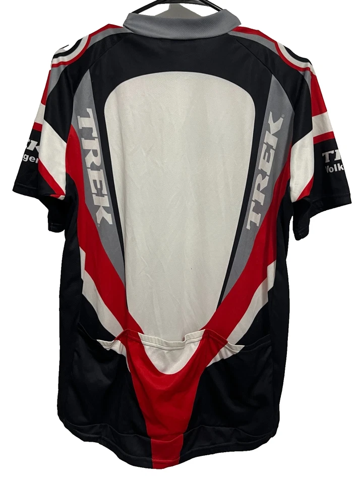 Camiseta deportiva TREK Tec Volkswagen VW Hombres Cremallera Completa Manga Corta Ciclismo Bicicleta L Foto 2 de 4