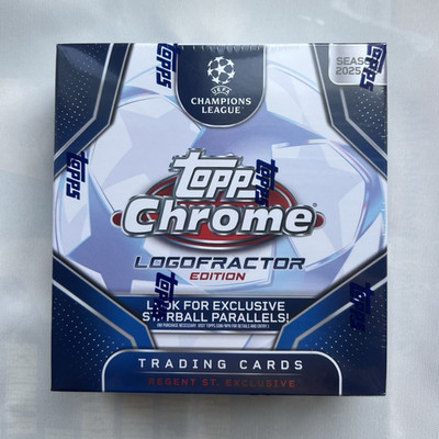 Topps Chrome ️ UEFA Club Competitions 2025-26 - Logofractor SOFORTVERSAND