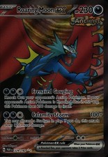 roaring moon ex pokemon card price SAR Prismatic Evolutions this Special Illustration Rare features a mesmerizing Pokémon TCG Roaring Moon ex