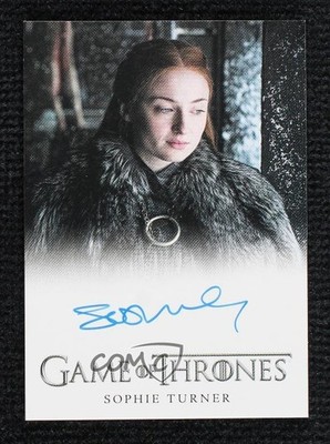 2019 Game of Thrones Inflexions Full Bleed Sophie Turner Sansa Stark Auto 1o1p