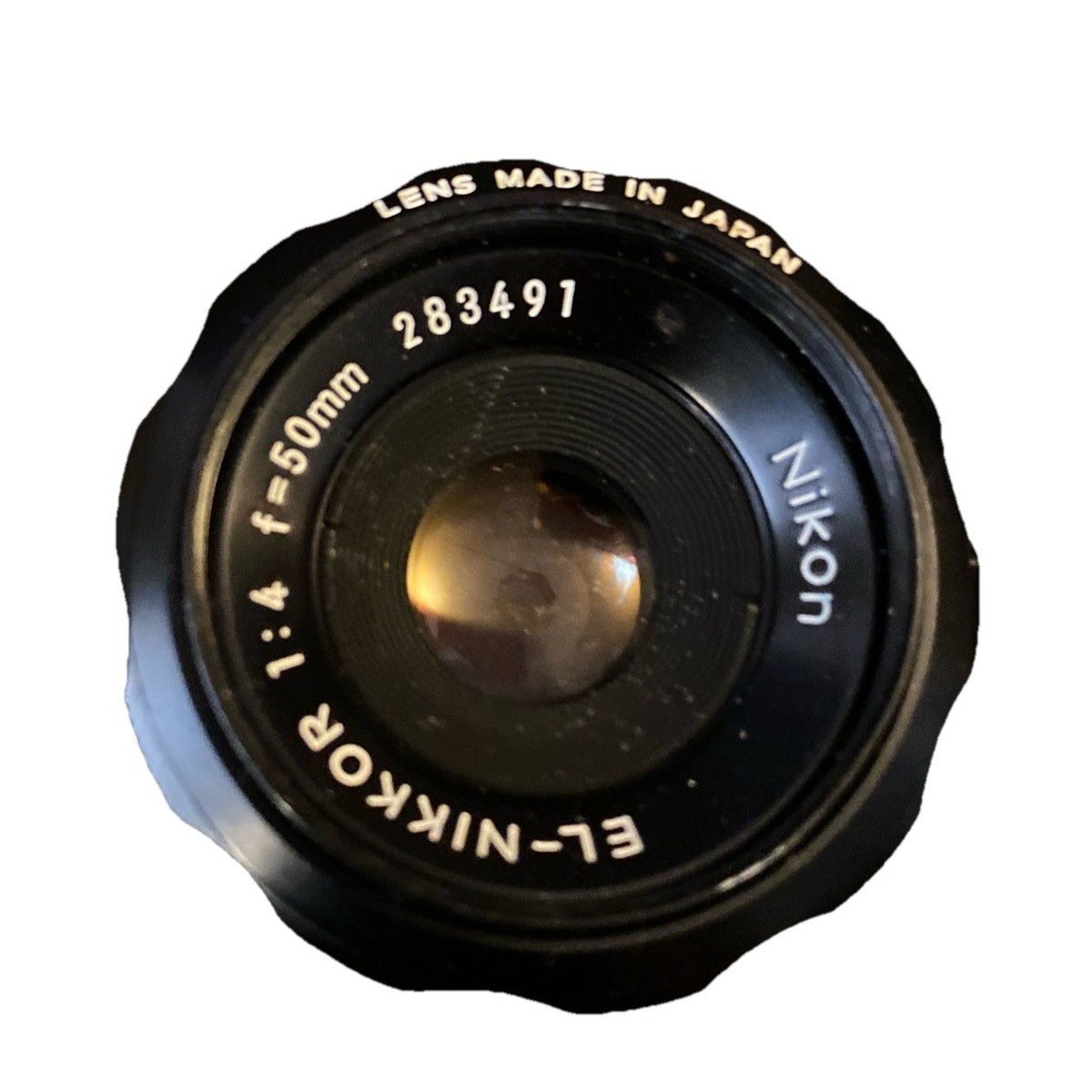 Nikon EL NIKKOR 50mm f/2.8 Enlarging Lens in Bubble Case with