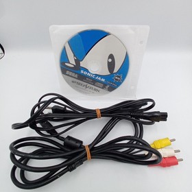 Sega Saturn HST-0004 Console Gray Boxed W/ Sonic Japanese Plz Read description