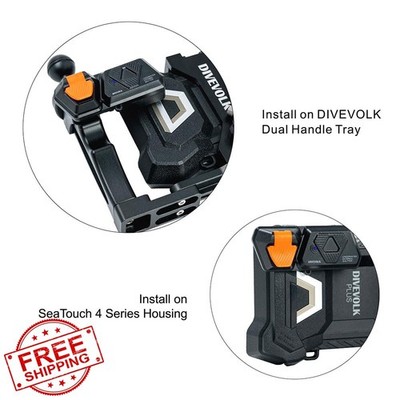 DIVEVOLK External Shutter | Seatouch 4 Max Plus Housing | Underwater