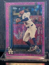 2025 Topps Series 2  #500 Mookie Betts  Pink Sand Glitter  Los Angeles Dodgers