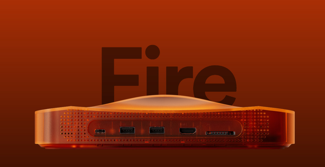 Analogue 3D Console Funtastic Fire N64 GamingConsole- Limited Edition