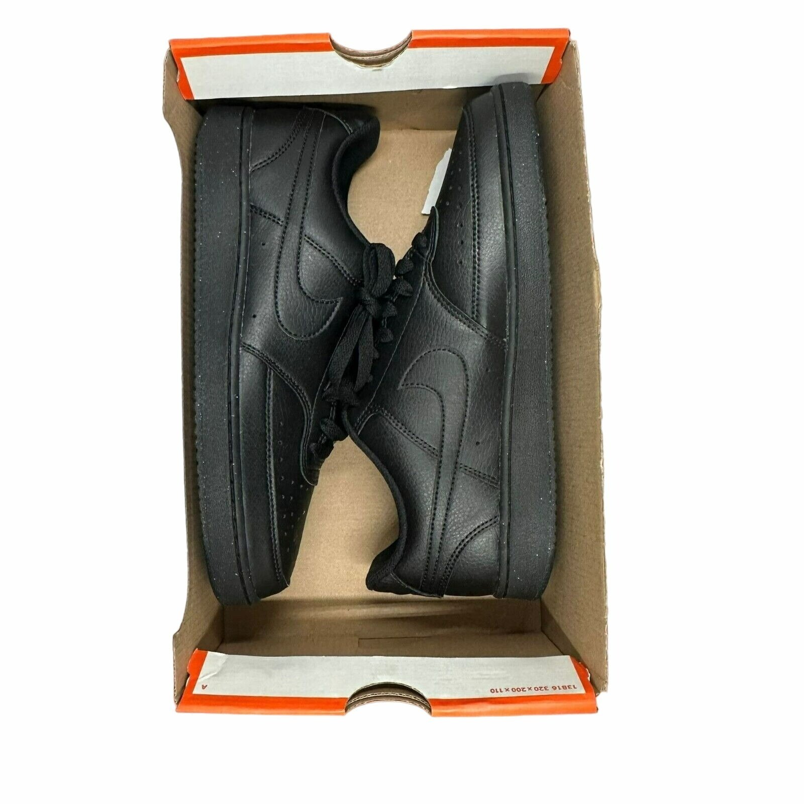 ⭐Nike Court Vision Lo Next Nature Sz 10.5 Women's Shoes Sneaker Black DH2987-002 thumbnail 7