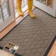 Gorilla Grip 100 Waterproof All-Season Weathermax Doormat 60X24 Us Designed