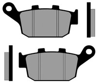Organische BremsbeläGe Brenta 3155 Hintere Honda NM4 Vultus ABS Mit DCT 750