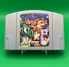 Banjo-Kazooie Nintendo 64 N64 Cartridge, Authentic, Cleaned, Tested Working