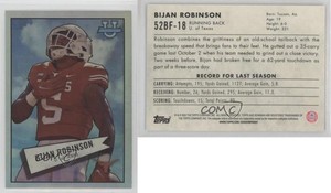2022 Bowman U Chrome 1952 Bowman Bijan Robinson #52BF-18