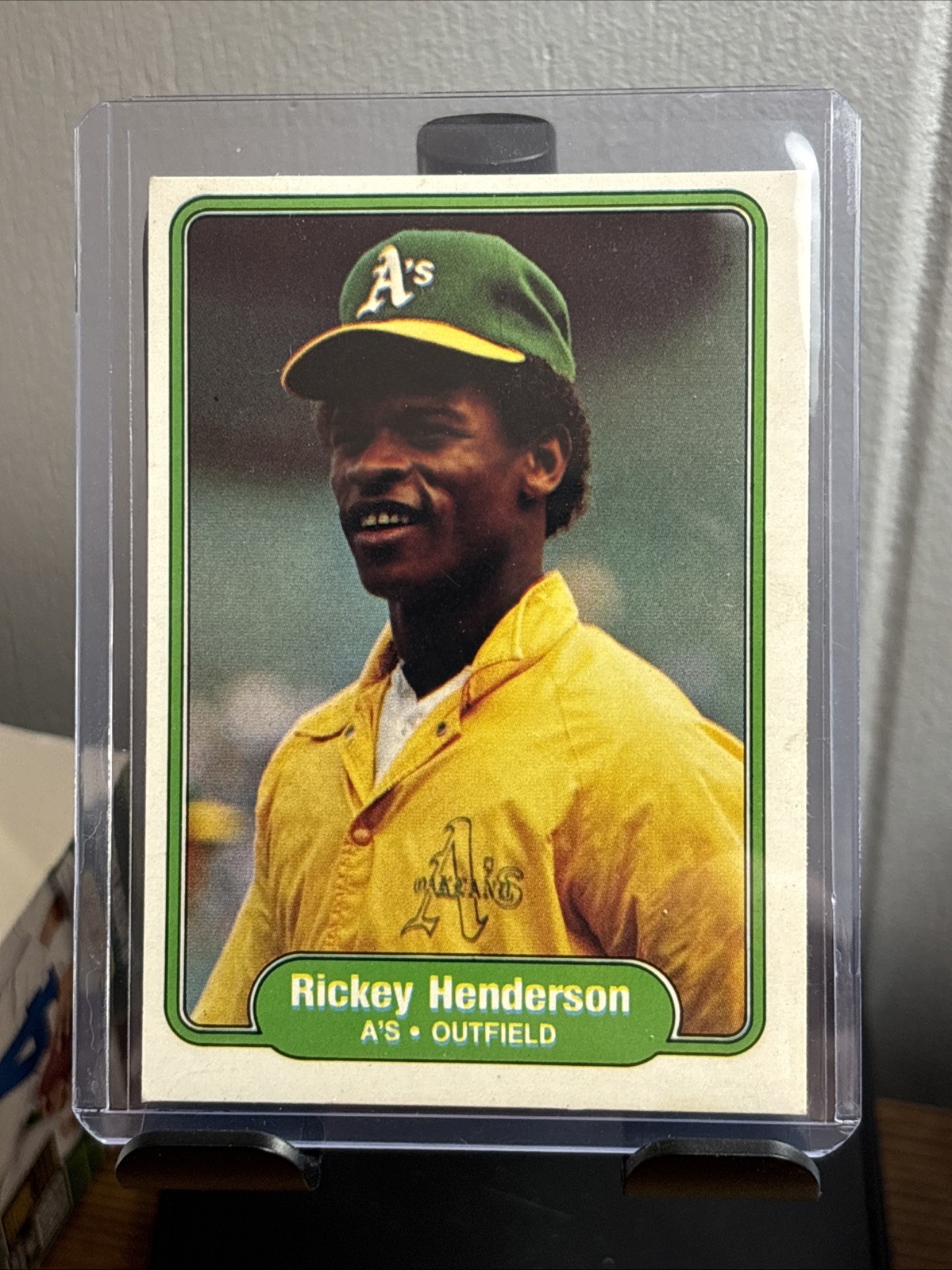 1982 Fleer - Rickey Henderson #92