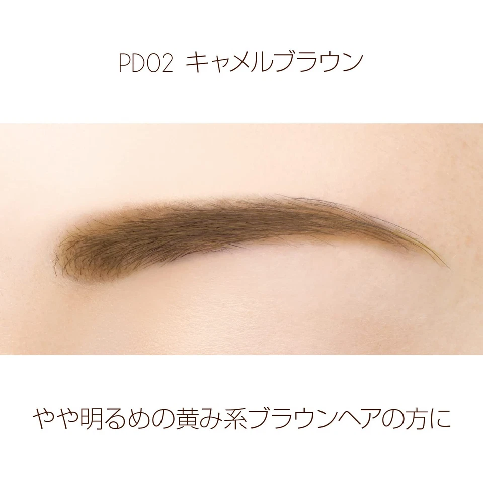 excel powder & pencil eyebrow EXPD02 (camel brown) - Image 3 of 4
