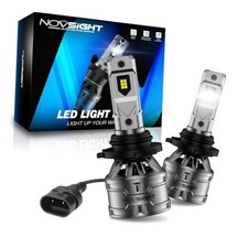 H10 Fog Light Bulbs - 6500K White 60W 13000LM Bright 9145 9140 H10/9145/9140