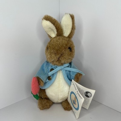 VTG Eden Toys Beatrix Potter Peter Rabbit plush bunny 9'' w/ tag