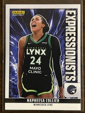2025 Panini Instant WNBA Expressionists #EXP-1 Napheesa Collier Minnesota Lynx