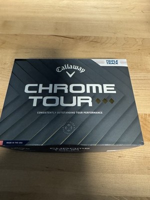 Callaway Chrome Tour Triple Diamond Triple Track White Golf Balls 3 Dozen New