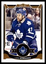 2015-16 O-Pee-Chee #120 Leo Komarov Toronto Maple Leafs Hockey Card