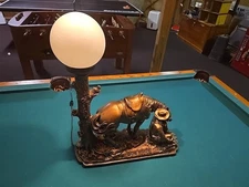 Bronze Lamp From The Leonardo Collection "THE VISION"