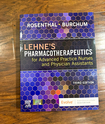Elsevier Lehne's Pharmacotherapeutics Advanced Practice Nurses 3rd Ed Book