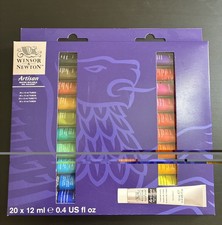 NEW - Winsor Newton Artisan Water Mixable Oil Color Paint 20 X 12 ml Tubes Set