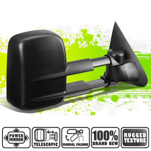 Powered Adjustment Side Towing Mirror Right for Ford F150 250 Light Duty 97-04