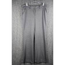 Simply Vera Vera Wang Pants Womens 14 Gray Bootcut Stretch Workwear EUC