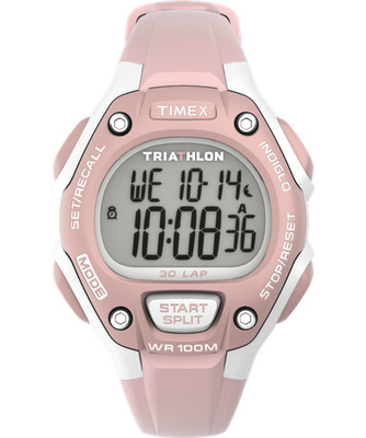 Timex Triathlon Classic C30 Rosa Unisex Armbanduhr TW5M67700