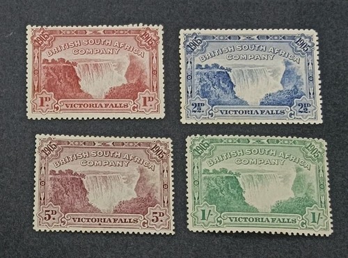 RHODESIEN / BRITISH SOUTH AFRICA 1905 1s to 1s SG 94 - 97 Sc 76 - 79 MH