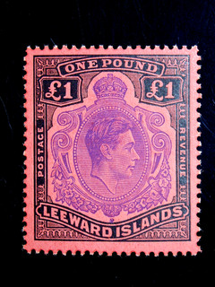 LEEWARD ISLANDS 1 MINT HINGED STAMP SC # 115