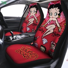 Betty Boop Car Seat Covers Valentine Gift Car Set Cover-lovely Tn1514 Betty Boop Car Seat Covers Valentine Gift Car Set Cover-lovely Tn1514