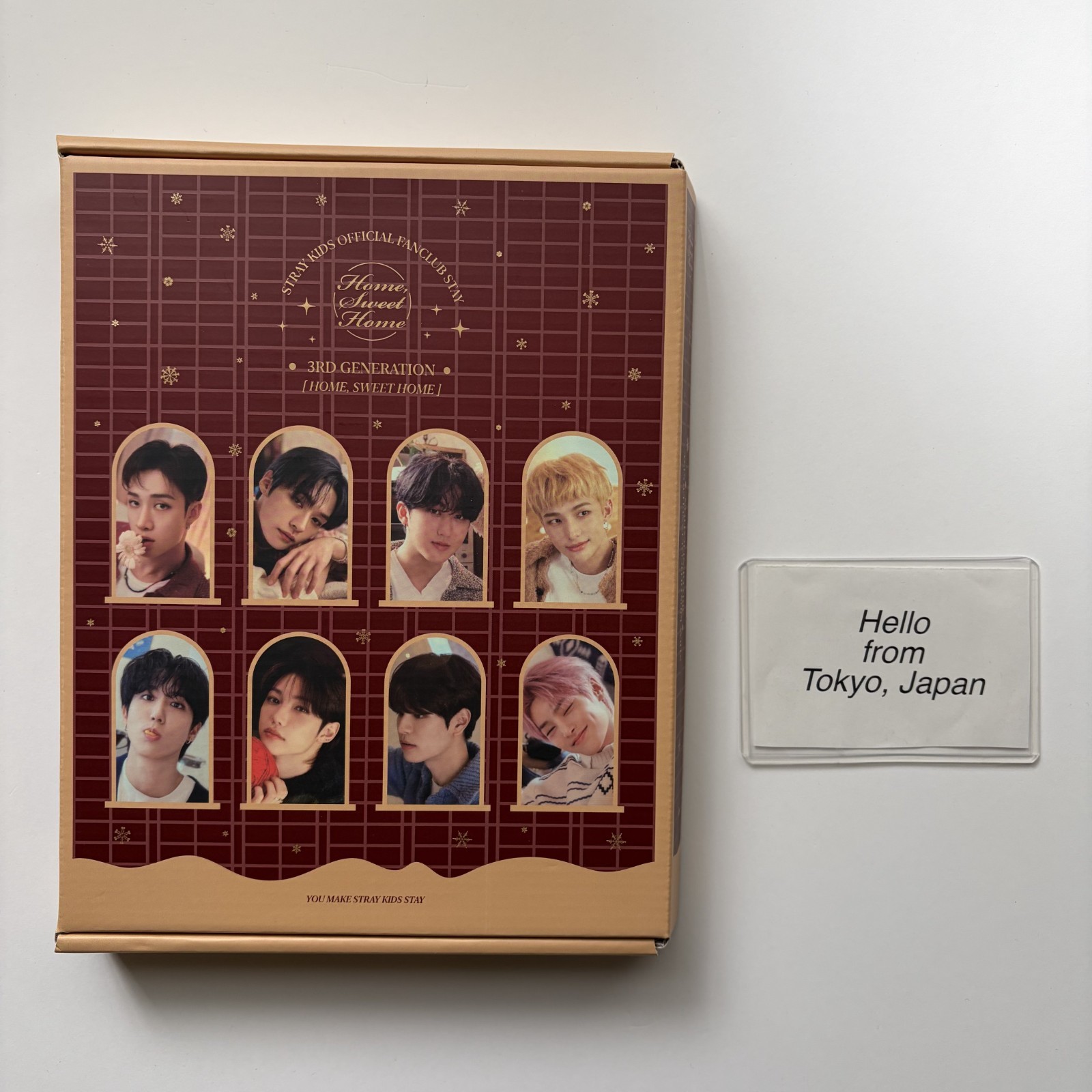 Stray Kids 3rd Kit Membership Welcome Kit Set Fan Club FC Stay Official Goods