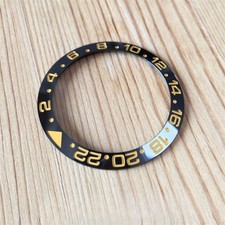 Carve White Gold Ceramic Bezel Insert for Rolex GMT Master II Watch