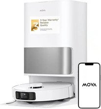 MOVA P10 PRO ULTRA ROBOT VACUUM AND MOP-APP CONTROL-WHITE-NEW IN ORIGINAL BOX  