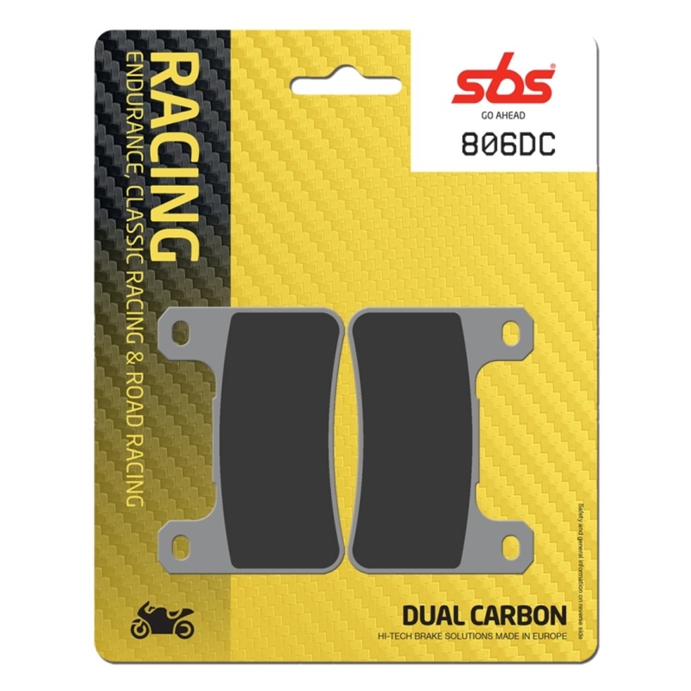 SBS 806DC Front Dual Carbon Race Brake Pads For Kawasaki ZX-10R Ninja 2008-2015 - Image 27