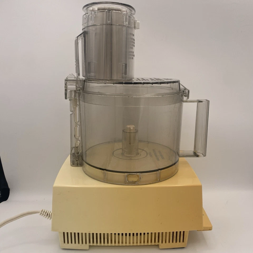 Cuisinart Pro Custom 11 Food Processor DLC-8S, 6 Discs, 2 Blades, 2 Bowls, WORKS - Image 4 of 4