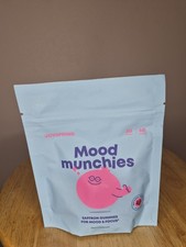 JoySpring Mood Munchies Saffron Gummies Natural Berry 60 Mood Focus Support