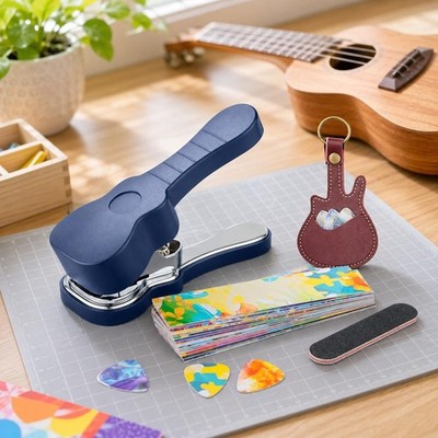 Legierung Metall Gitarre Plektrum Stanzer DIY Werkzeug für individuelle Picks